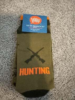 Lavley I'd Rather Be Hunting Novelty Socks